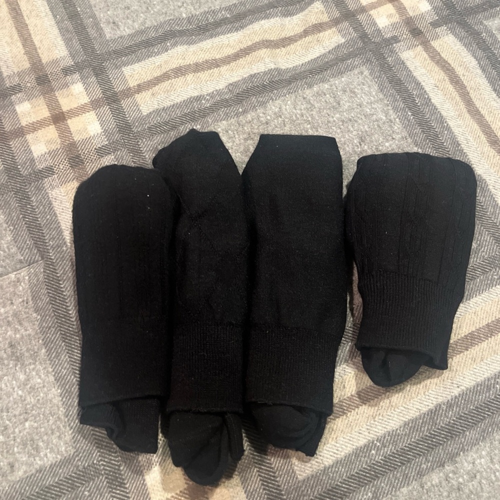 Mens Black Dress Socks